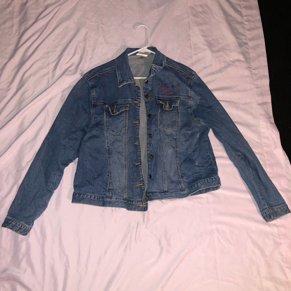 LAST CHANCE! Vintage Mickey Mouse Jean Jacket